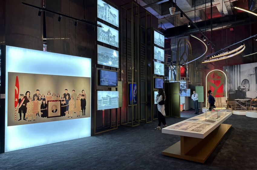 Cumhuriyetin Yüzü sergisi ziyarete açıldı