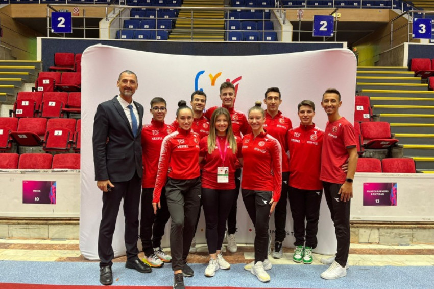 Aerobik ile horonun sentezi Türkiyeyi madalyaya taşıdı