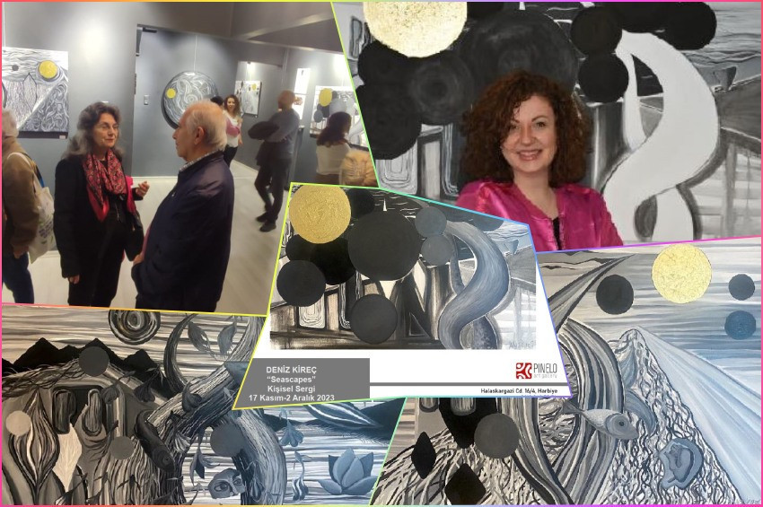 Deniz Kireç, düşsel ve içsel yolculuğunu Seascapes ile sergiledi