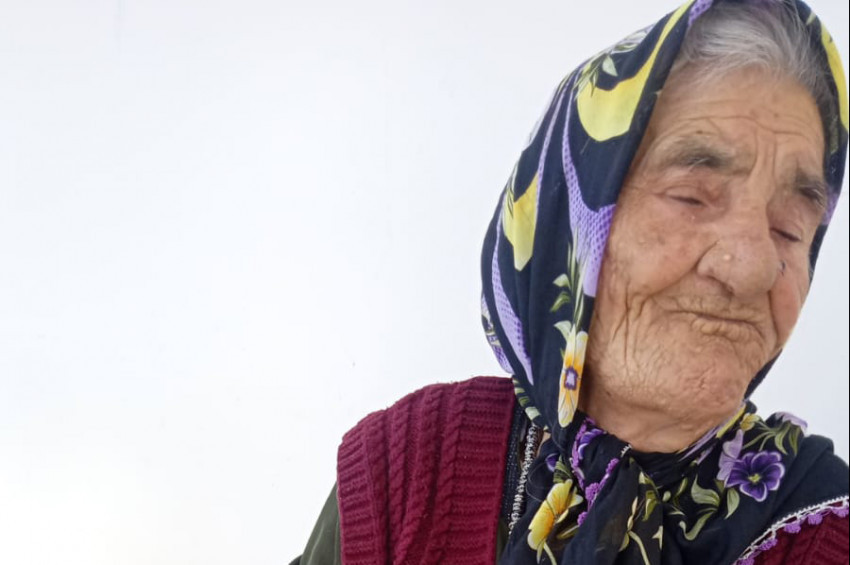 Nüfus kaydına göre 1899 yılında doğan Elmas nine 124 yaşında vefat etti