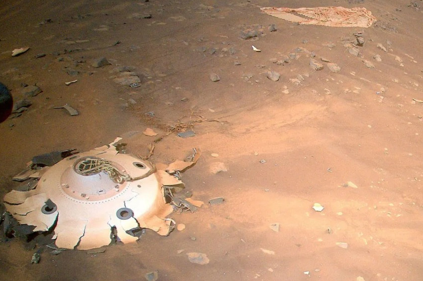 İnsanlar daha ayak basmadıkları Marsı çöplüğe çevirmeye başladı