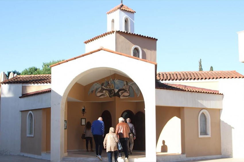 Antalyadaki Dinler Bahçesinde Noel ayini yapıldı