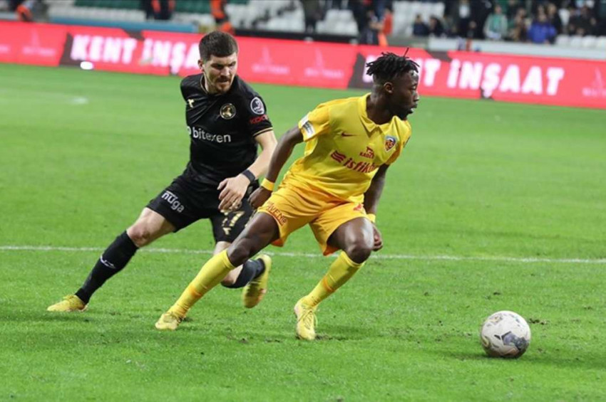 Kayserispor Giresunspor deplasmanında kazandı: 2-1
