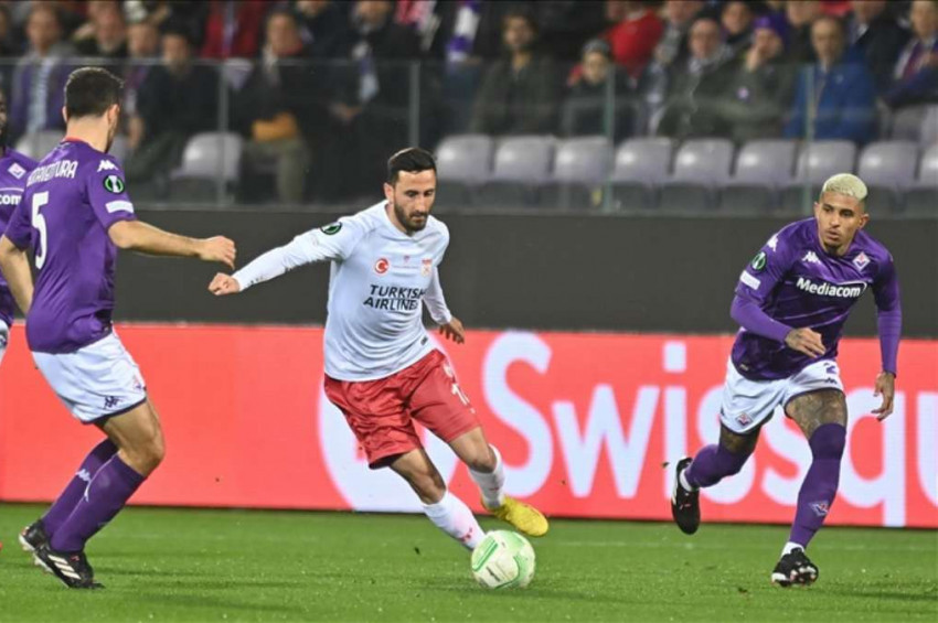 Sivasspor, Fiorentinaya tek golle yenildi: 1-0