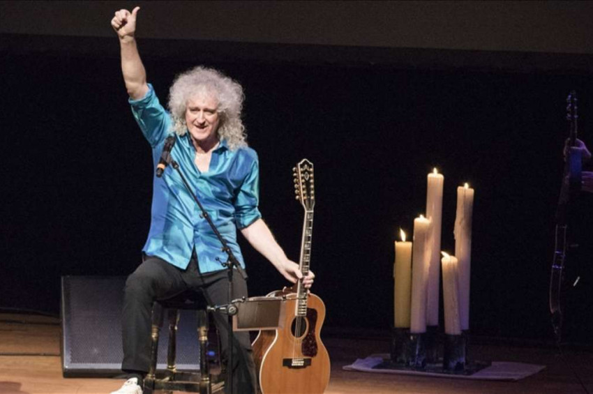 O artık Sir Brian May