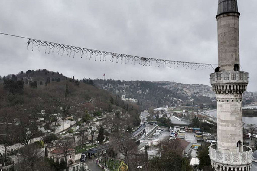 Ramazan mahyalarının kurulumu başladı