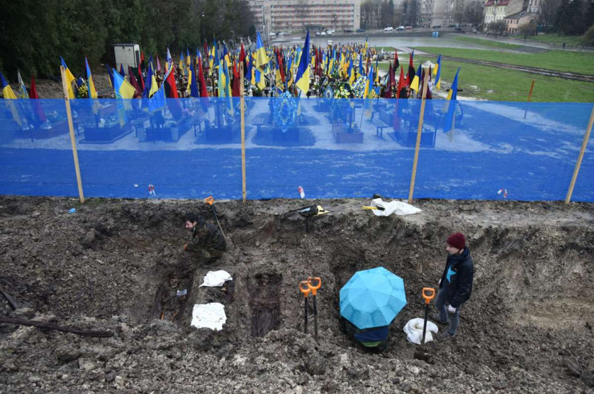 1.Dünya Savaşında ölen askerlerin mezarı bulundu