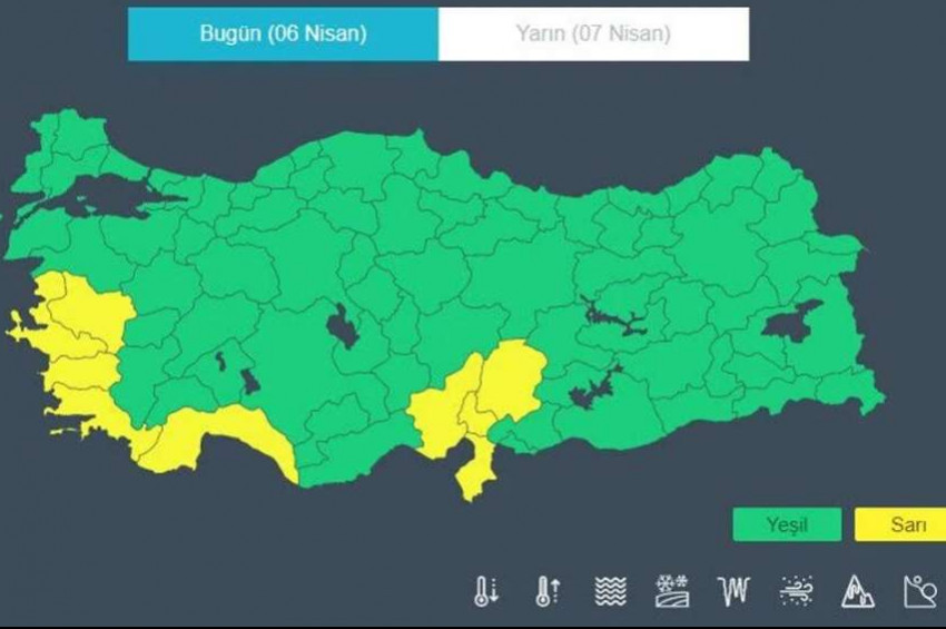 Meteorolojiden 9 ile şiddetli yağış uyarısı