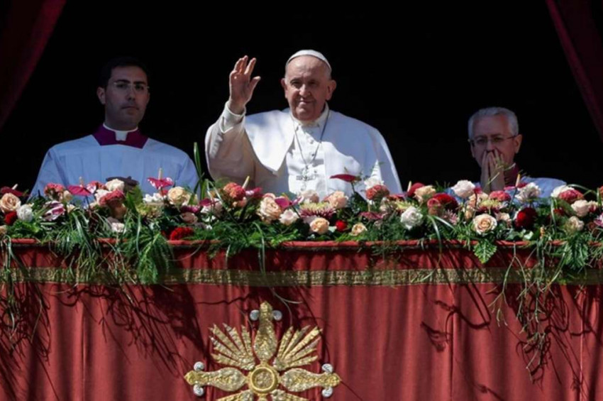 Papa Franciscusun Paskalya Yortusu mesajı