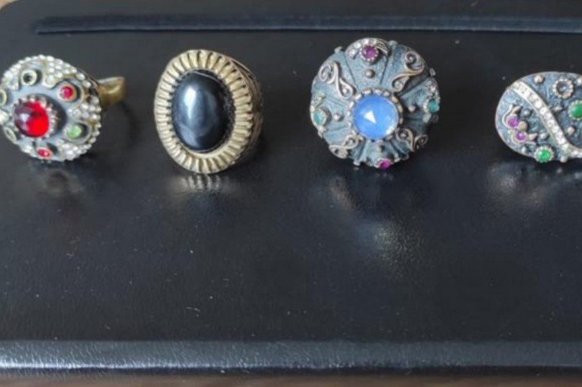 Nevşehirde bir kişi tarihi eser niteliğinde 5 yüzükle yakalandı