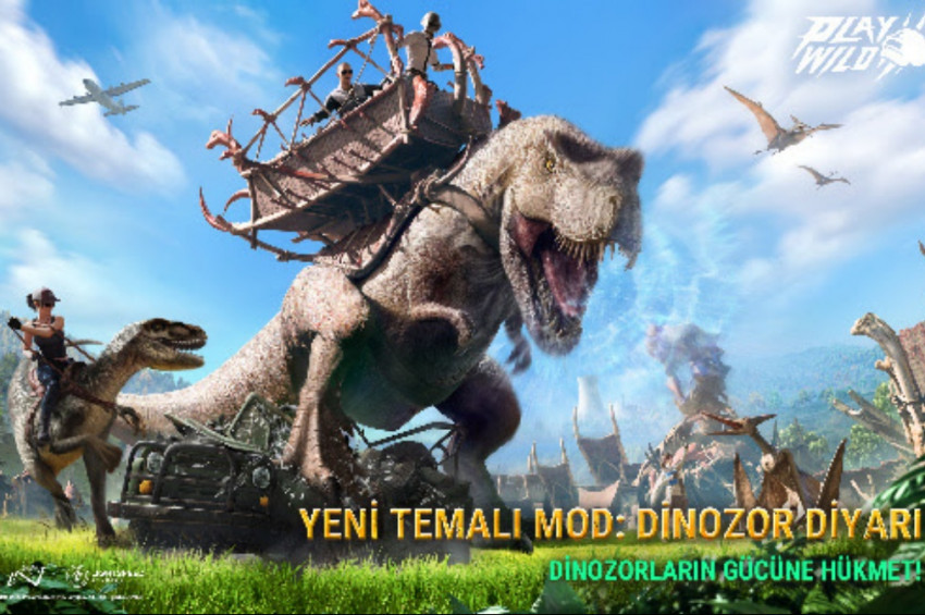 Pubg Mobile oyuncuları dinozorlar çağına gidiyor