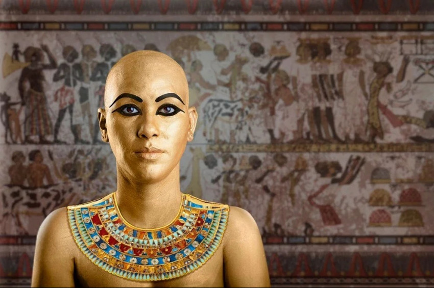 Bilimadamlarına göre çocuk Kral Tutankamonun yüzü böyleydi