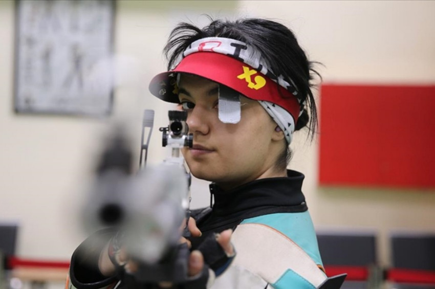 Elif Berfin Altun, Dünya Atıcılık Şampiyonasında gençler Türkiye rekorunu kırdı