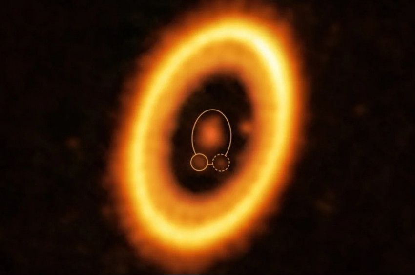 Uzayda aynı yörüngeyi paylaşan iki gezegen bulundu