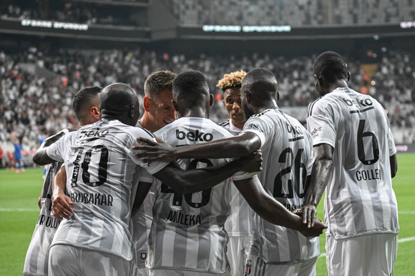 Beşiktaş, UEFA Avrupa Konferans Ligine galibiyetle başladı: 3-1