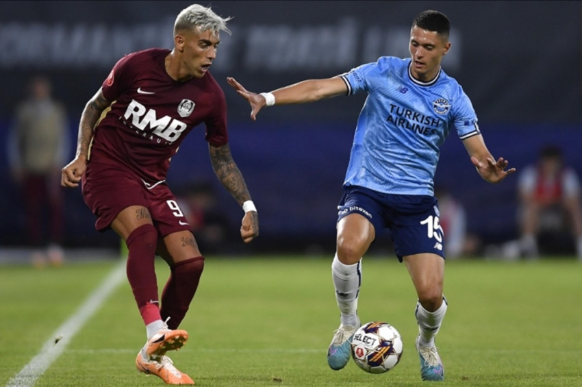 Adana Demirspor, UEFA Avrupa Konferans Ligine umutlu başladı: 1-1