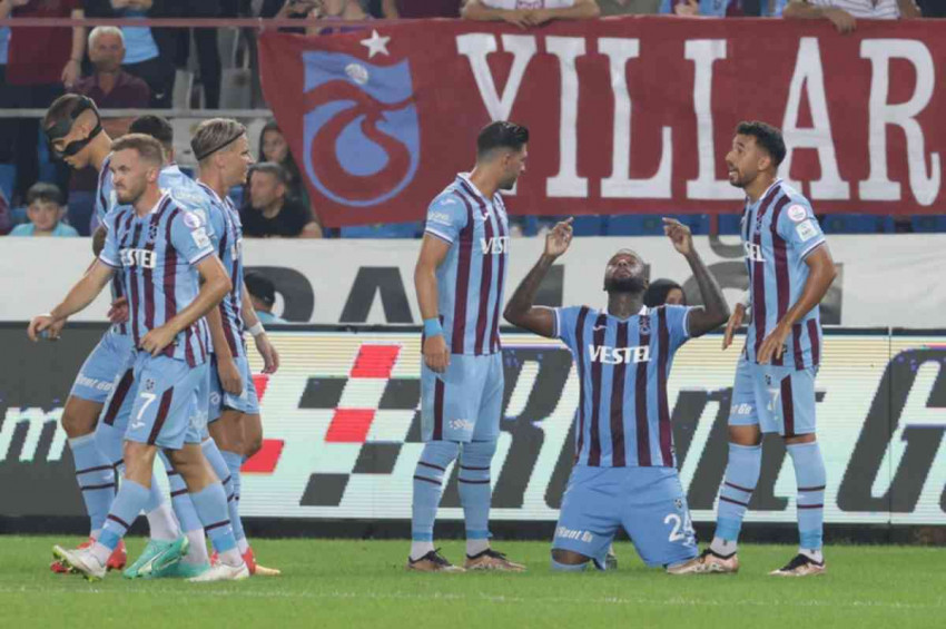 Süper Ligin ilk maçında Trabzonspor, Antalyasporu tek golle yendi
