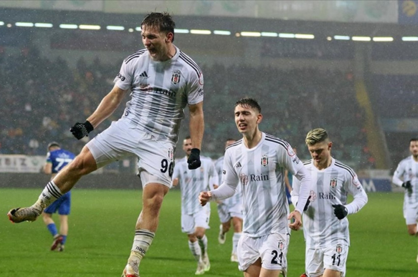 Beşiktaş, Rize deplasmanında coştu: 4-0