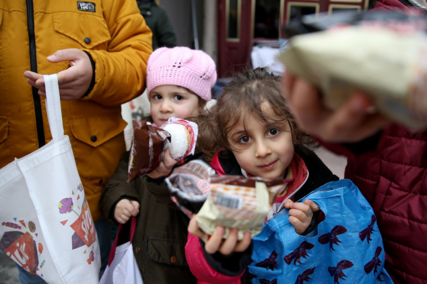 Konyalı çocuklar üç ayları şivlilik geleneği ile karşıladı