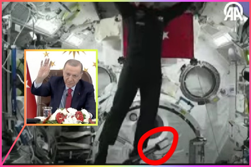 Türk Uzay gezgini Alper Gezeravcı yukarı uçarken, mikrofon nasıl düştü?