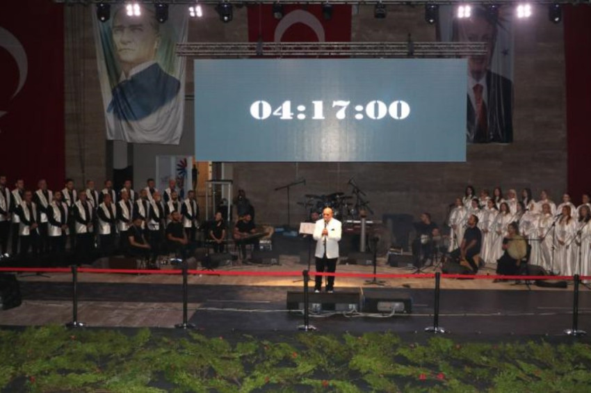 Antakya Medeniyetler Korosu Sesimi Duyan Var mı Konserlerine hazırlanıyor