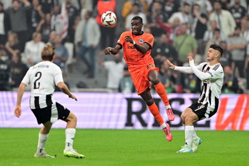 Beşiktaş, Eintracht Frankfurtun gollerine mani olmadı: 3-1