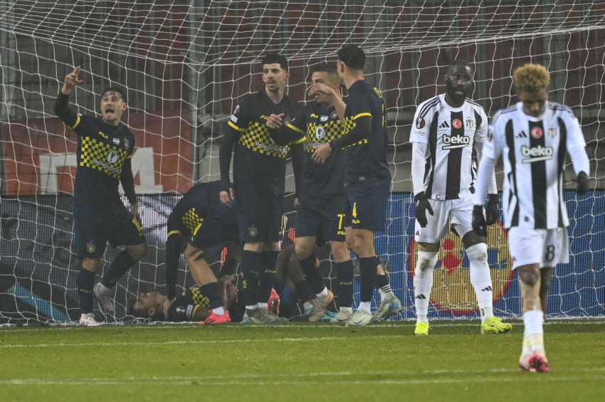 Beşiktaş Macaristan soğuğunda  Maccabi Tel Aviv karşısında dondu, kaldı: 3-1 