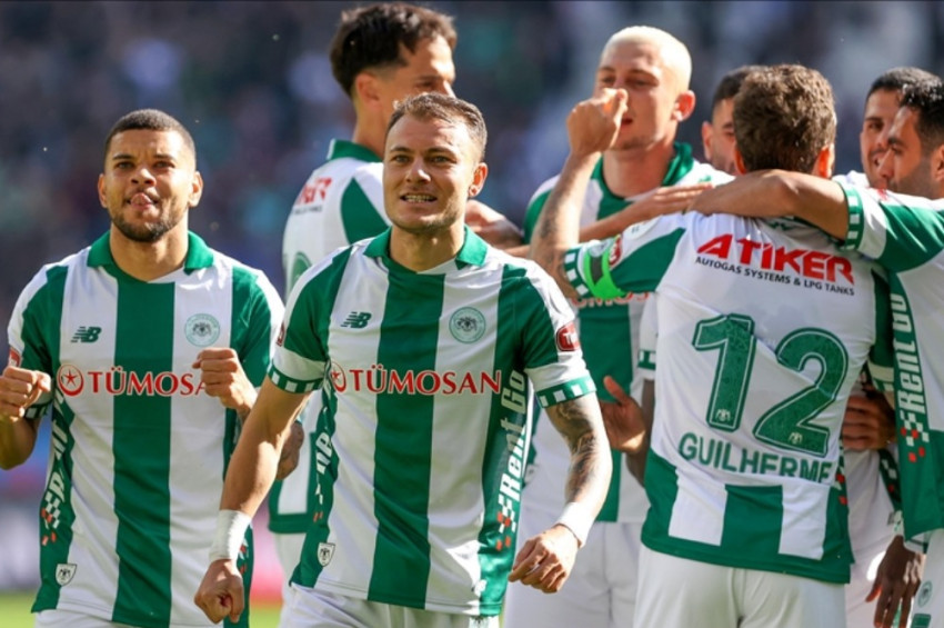 Konyaspor ile Başakşehirin gol düellosunu ev sahibi takım kazandı: 3-2