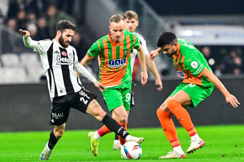 Beşiktaş, sahasında ağırladığı Alanyaspor ile yenişemedi: 1-1