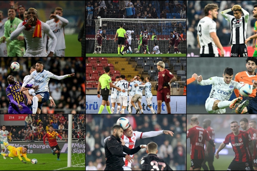 Süper Ligde 17. hafta sonuçları ve puan durumu