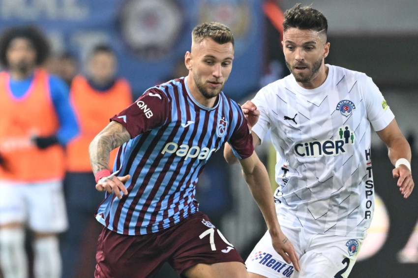 Trabzonspor ile Kasımpaşa maçı nefes kesti: 2-2