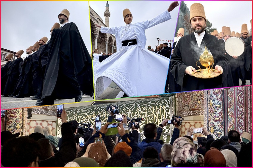 751. Vuslat Yıl Dönümü Mevlanayı Anma Törenleri başladı