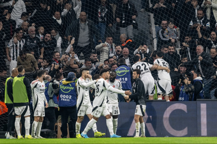 Beşiktaş Fenerbahçeyi tek golle yıktı: 1-0