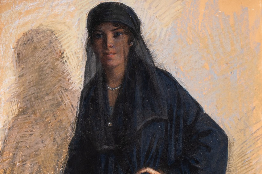 Mihri Hanım, Türkiye İş Bankası Resim Heykel Müzesinde