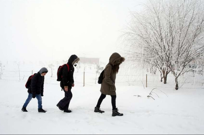 Yarıyıl tatili bitti okullar yeniden açıldı