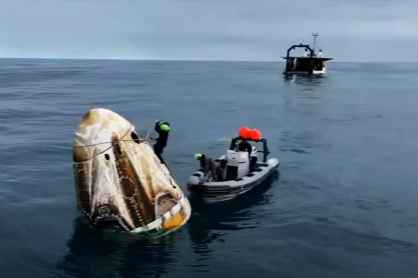 Türk Uzay Gezgini Alper Gezeravcı Dünyaya döndü