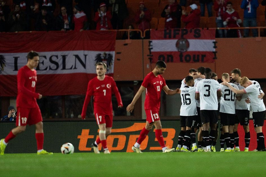 Türkiye A Milli Futbol Takımını tarihi yenilgileri