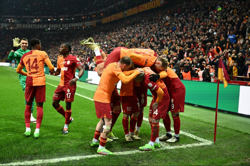 Galatasaray Rizesporu farklı yendi: 6 - 2