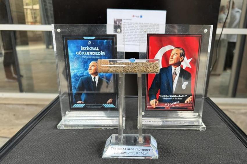 Uzaya gönderilen ilk Atatürk fotoğrafı