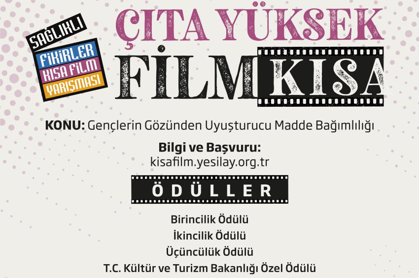 Yeşilayın para ödüllü 8. Sağlıklı Fikirler Kısa Film Yarışması’na başvurular başladı