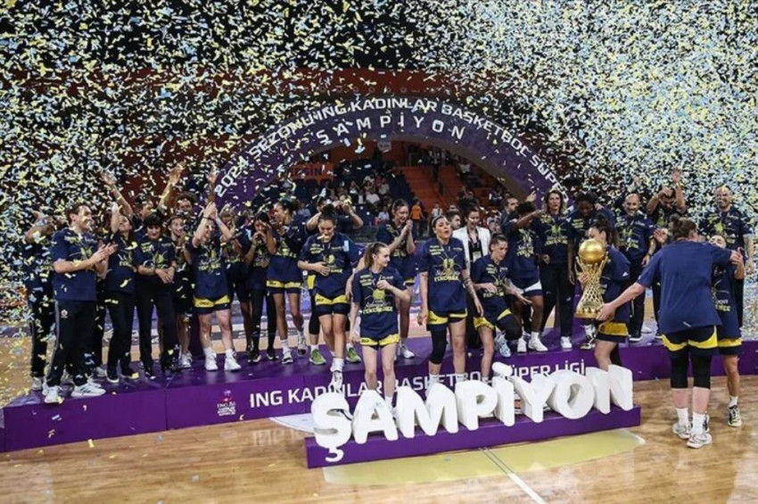 ING Kadınlar Basketbol Süper Ligi Şampiyonu Fenerbahçe oldu