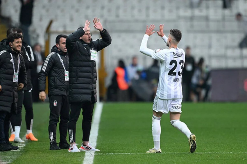 Beşiktaş, haftalar sonra 3 puanla tanışma sevinci yaşadı: 2 - 0