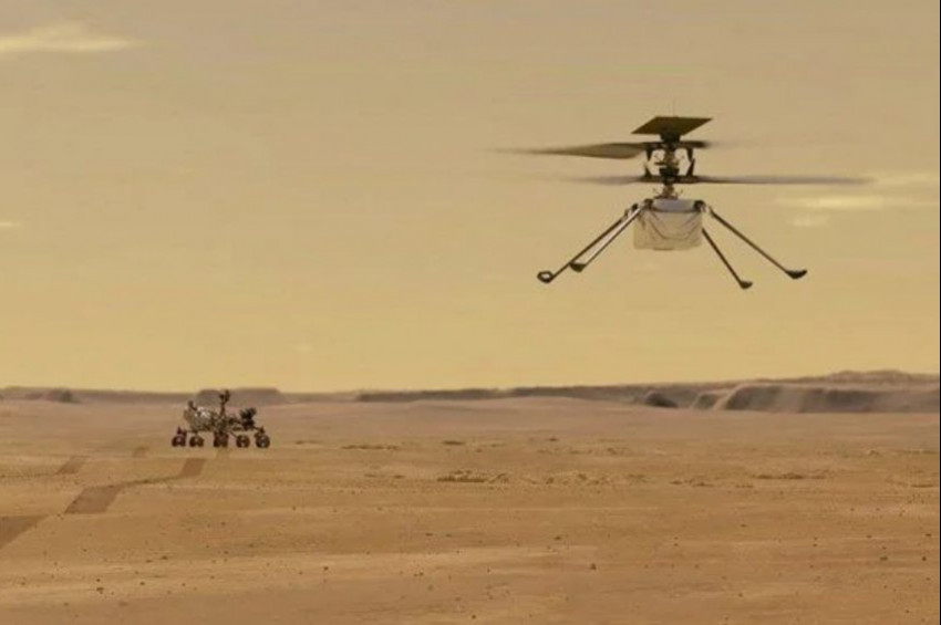 Mars helikopteri Ingenuity artık uçamadan görev yapacak