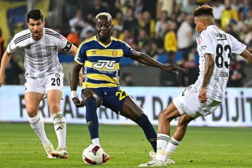 Türkiye Kupası yarı final ilk maçında MKE Ankaragücü: 0 - Beşiktaş: 0