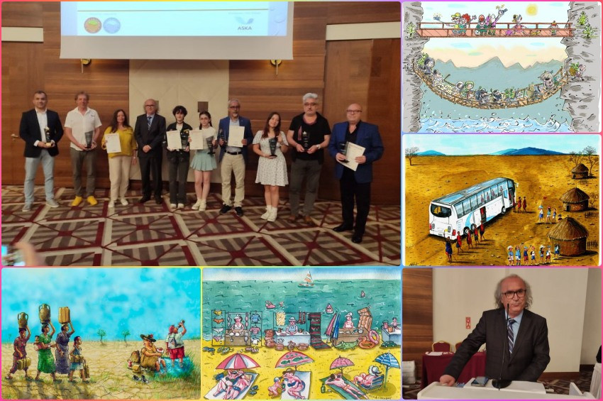 Uluslararası Turizm Karikatürleri Yarışması’nın 2023 yılı ödülleri verildi