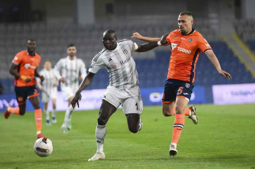 Beşiktaş, Başakşehirle 90+5te yediği golle berabere kaldı