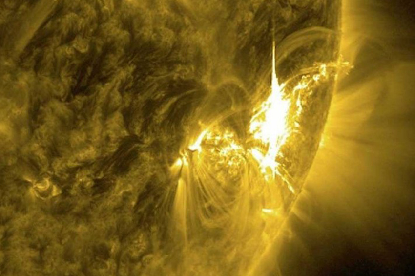 Tüm zamanlarda kaydedilen en büyük 17. Güneş patlaması gerçekleşti