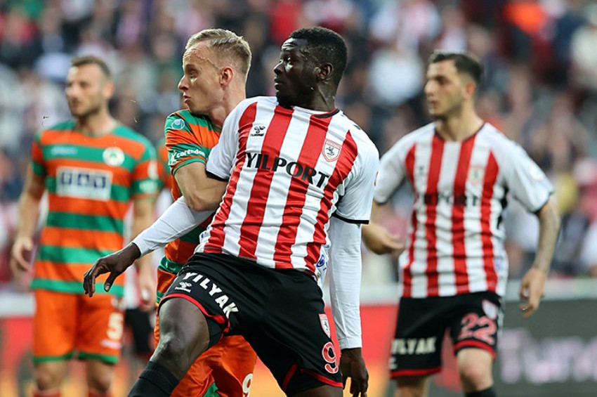 Samsunspor, Alanyaspor ile 1-1 berabere kaldı