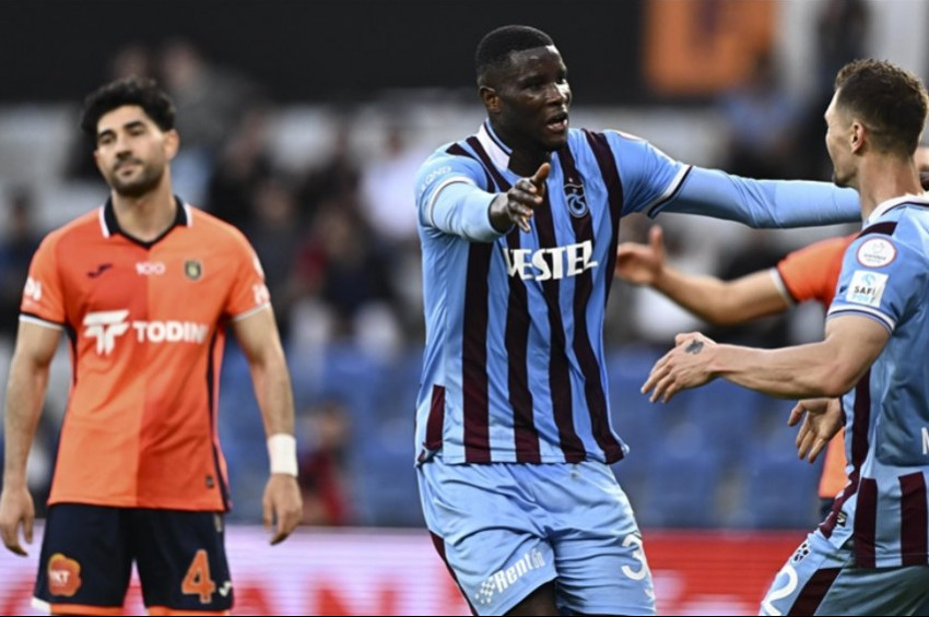 Trabzonspor, Başakşehiri yenerek Süper Ligde üçüncülüğü garantiledi