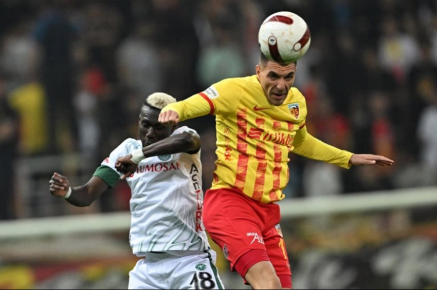 Kayserispor ile Konyaspor yenişemedi: 2-2